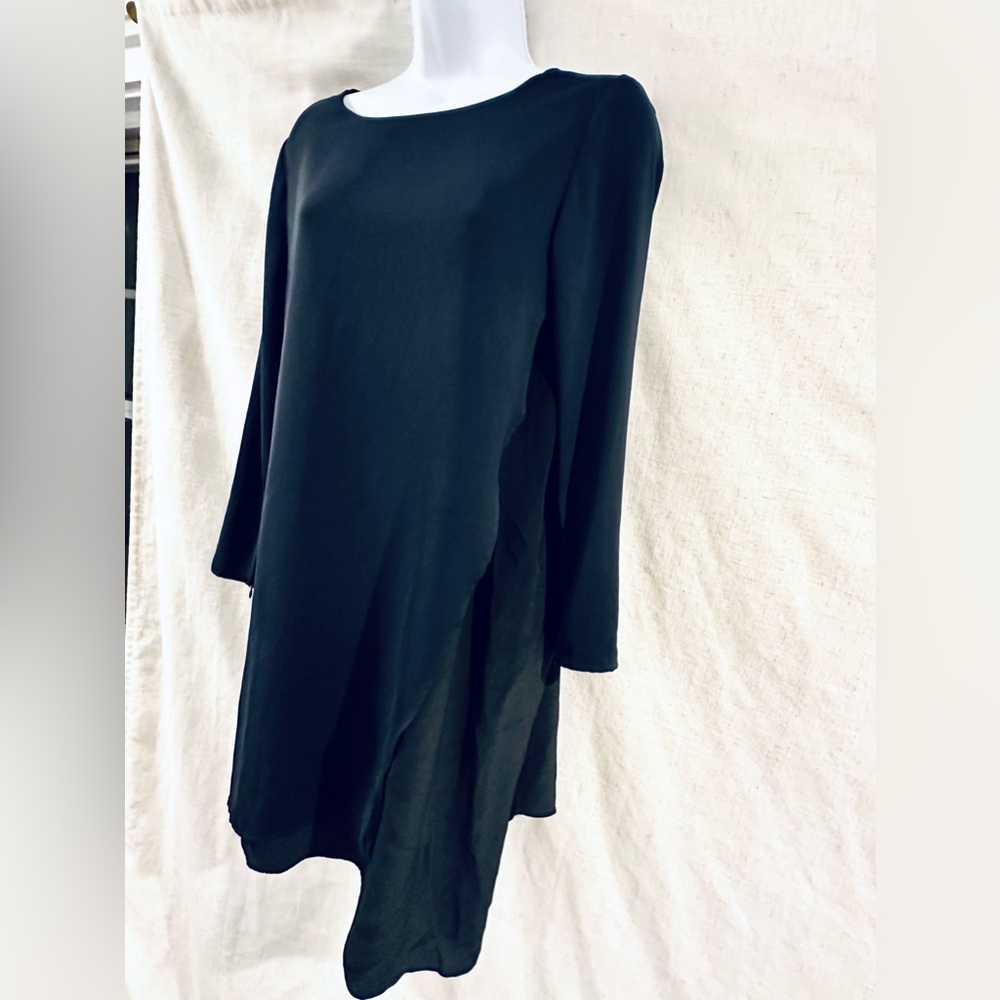Allsaints Blue/Black Roder Dress - Picture 7 of 12
